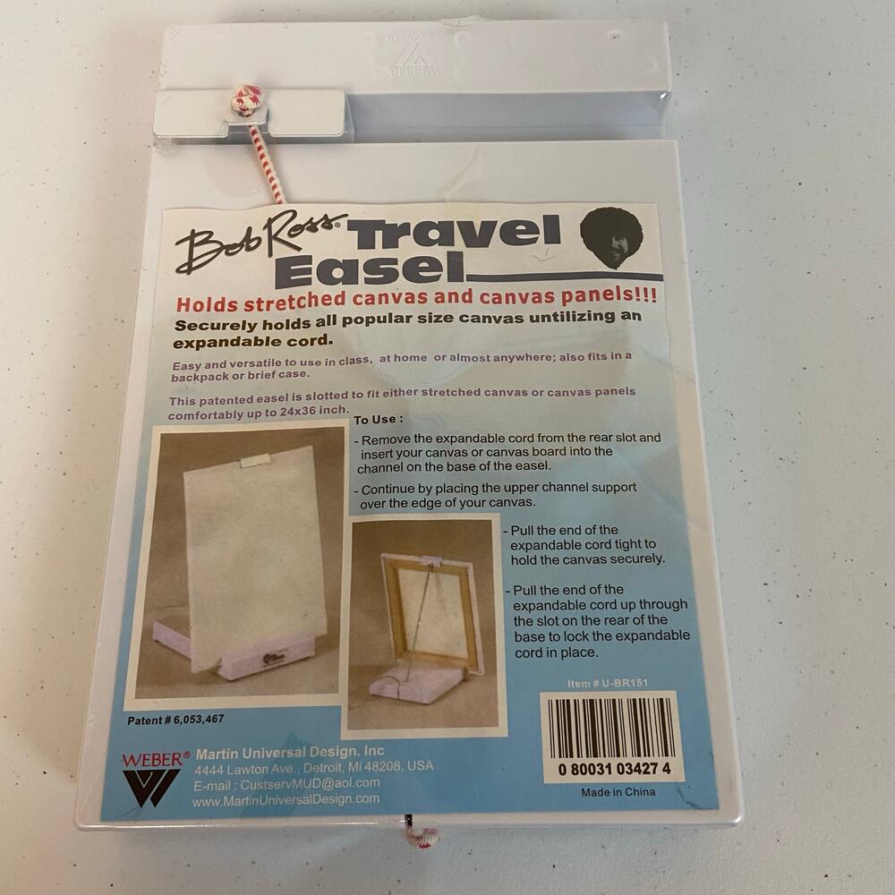 Bob Ross Travel Easel Compact U-BR151 Sealed Painting Art Supply New Sealed